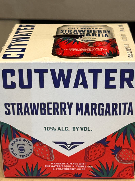 Cutwater Strawberry Margarita 4packs