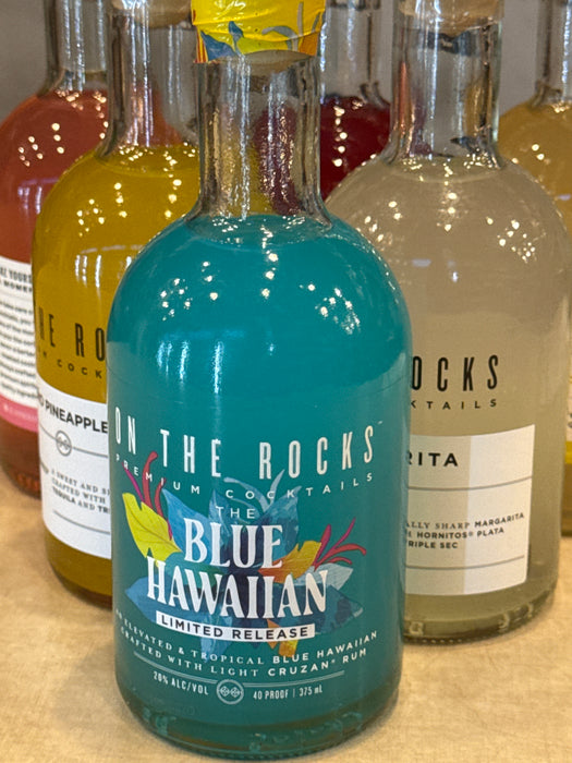 On The Rocks Blue Hawaiian 375ml