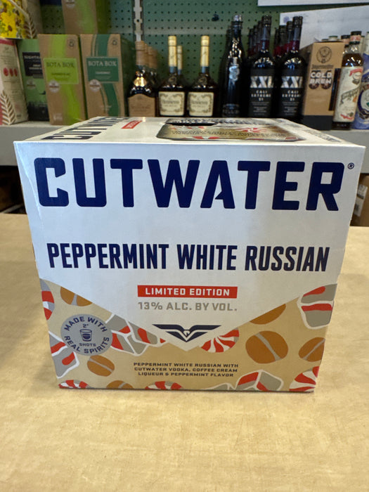 Cutwater peppermint white Russian 4 packs