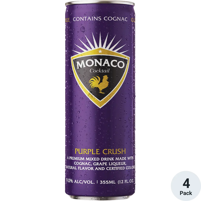 Monaco Cognac Crush Cocktail 12oz