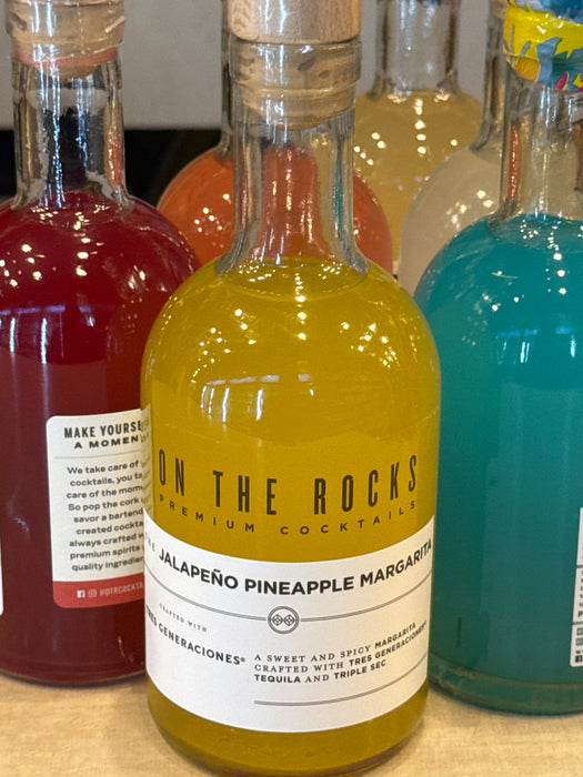 On The Rocks Jalapeno Pineapple Margarita 375ml