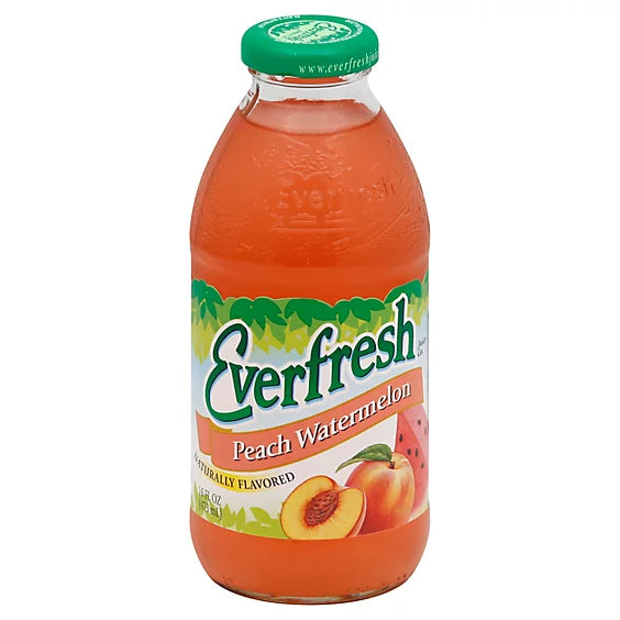Everfresh Peach Watermelom Jc - 16oz Bottle