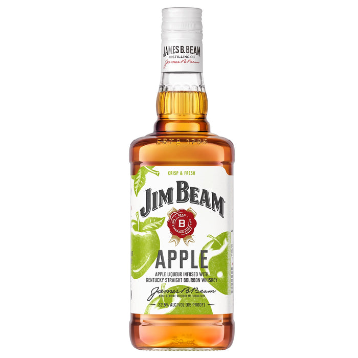Jim Beam Apple Bourbon Whiskey - 750ml Bottle