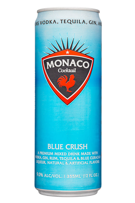 Monaco Cocktails Blue Crush - 12oz Can